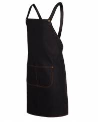 Cross Back Denim Apron, WITH Ties